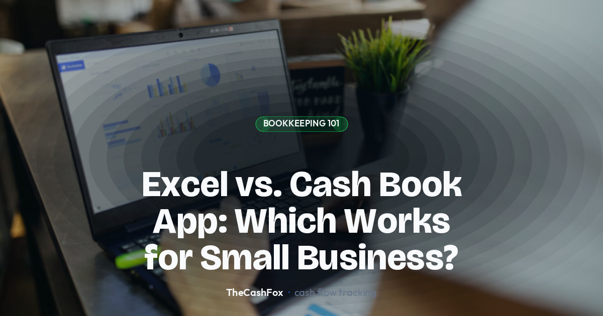 Excel vs. Cash Book App: Which Works for Small Business?