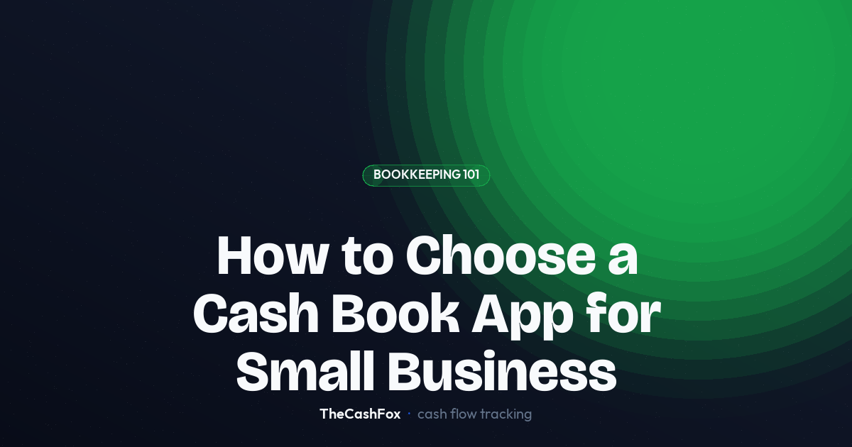 Small business owner at a desk photographing a receipt with a smartphone to upload to a cash book app